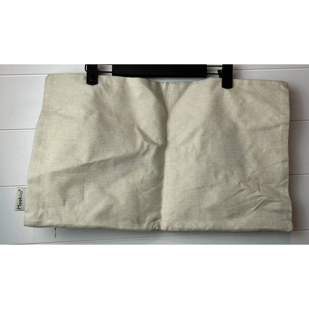 Meekio Farmhouse‎ Pillow Cover 19x11.5 Be Our Guest Pillow Cover (cover Only)